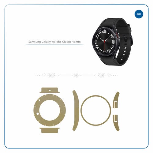 Samsung_Watch6 Classic 43mm_Matte_Gold_2
